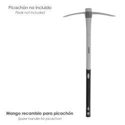 Mango Fibra Vidrio Wolfpack Picachon 1,5 Kg 53x40 mm. Oval Conico