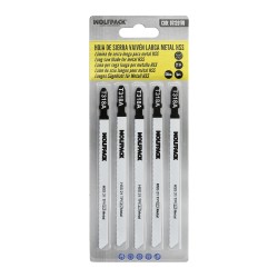 Hoja Larga Sierra Calar Metal Fino 5 Piezas HSS 21 TPI