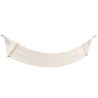 Hamaca Colgante Con Travesaño Color Natural 200x100 cm.