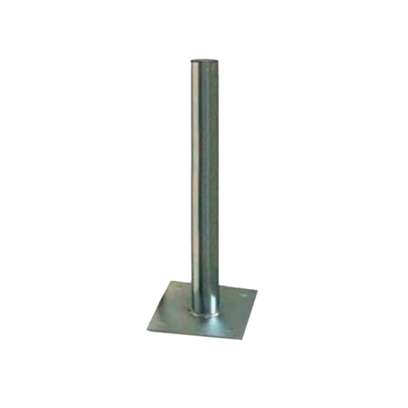 Soporte de suelo para antenas de 125cm,850x60mm, placa 250x250mm