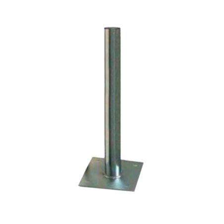 Soporte de suelo para antenas de 125cm,850x60mm, placa 250x250mm