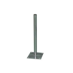 Soporte de suelo para antenas de 110cm,750x50mm, placa 250x250mm