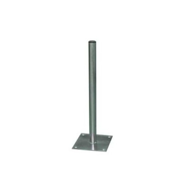 Soporte de suelo para antenas de 110cm,750x50mm, placa 250x250mm