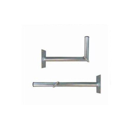 Soporte Mixto Pared/Suelo (para antenas hasta 110cms), 500x250mm, diámetro 50x2mm