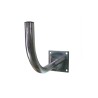 Soporte pared en L (antenas de hasta 125cms). Diámetro 60mm. REFORZADO. Grosor 2mm