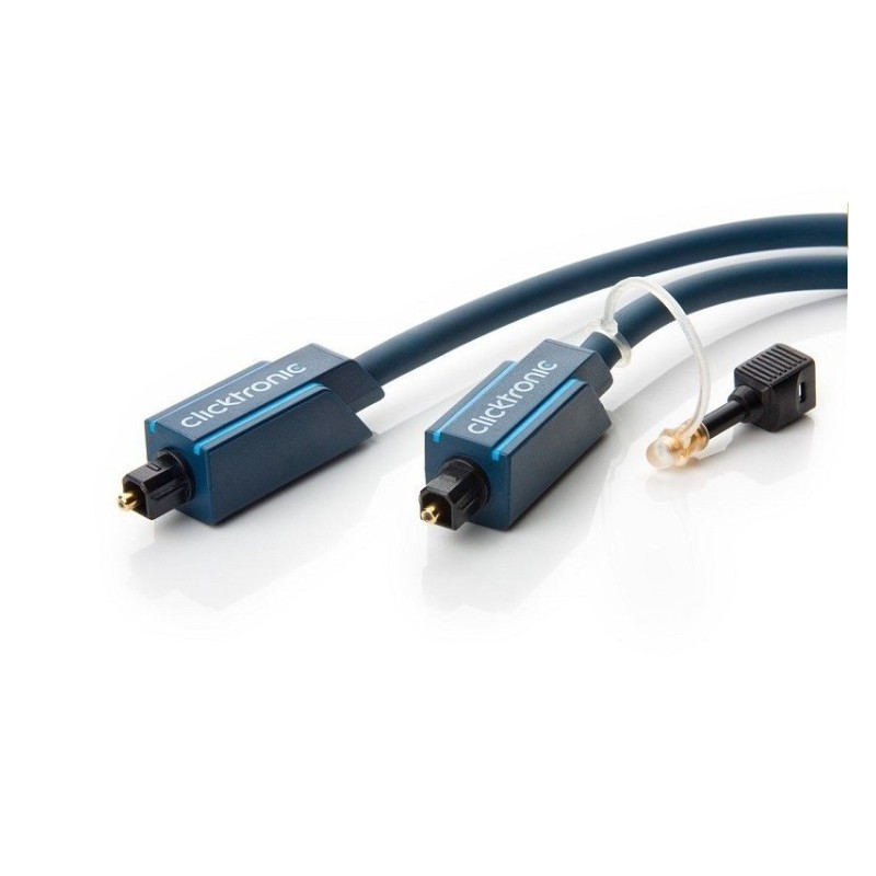 Cable audio óptico digital de 0.5mts con conector Toslink/Toslink