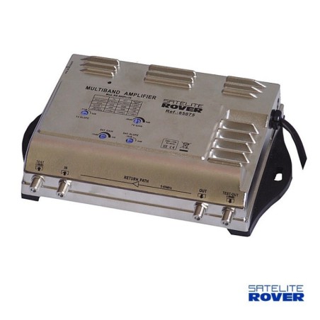 Amplificador línea/bombeo (ICT), 1 Entrada TER+SAT - 1 Salida, 35dB/40db, 117/116 dBuV