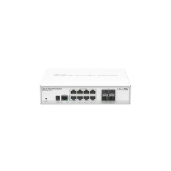 Cloud Router 400Mhz, 128Mb de RAM, x8 puertos Gb, x4 SFP, RouterOS, L5
