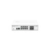 Cloud Router 400Mhz, 128Mb de RAM, x8 puertos Gb, x4 SFP, RouterOS, L5