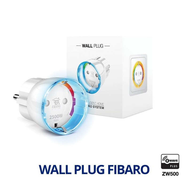 Fibaro Wall Plug - Enchufe control ON/OFF y consumo. FGWPF-101