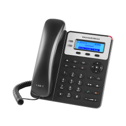 Teléfono IP con 2 líneas, 132 x 48 backlit LCD, 3 teclas XML programables, con POE. Grandtream