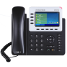 Teléfono IP, 4 Líneas SIP, 5 teclas programables, 5 teclas navegación, 11 teclas de función