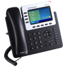Teléfono IP, 4 Líneas SIP, 5 teclas programables, 5 teclas navegación, 11 teclas de función