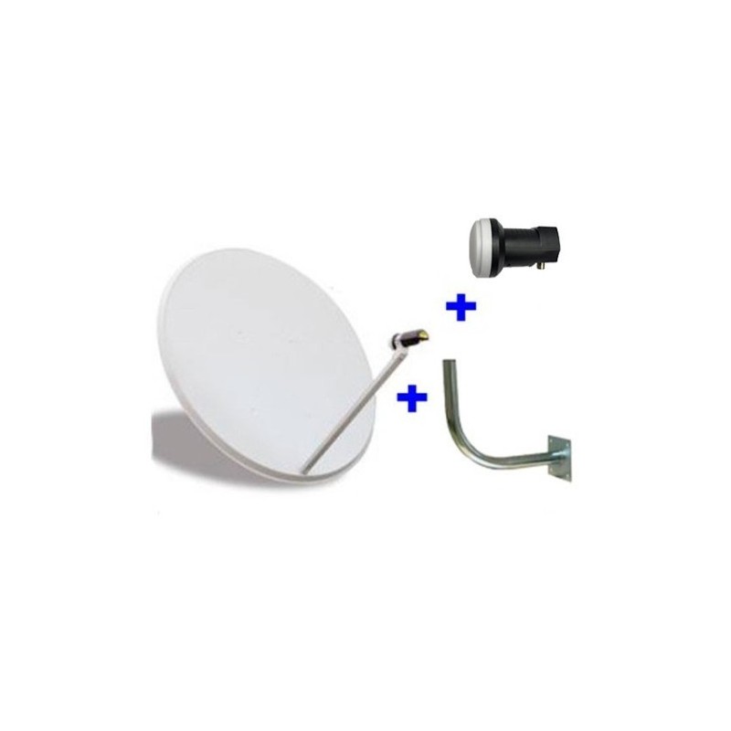 Kit antena satelite K60C1 + LNB SCH500 + soporte 53034
