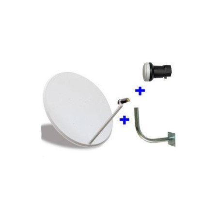 Kit antena satelite K60C1 + LNB SCH500 + soporte 53034