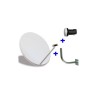 Kit antena satelite K60C1 + LNB SCH500 + soporte 53034
