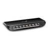 Switch de 8 puertos GIGABIT, Carcasa PVC, Sobremesa y pared
