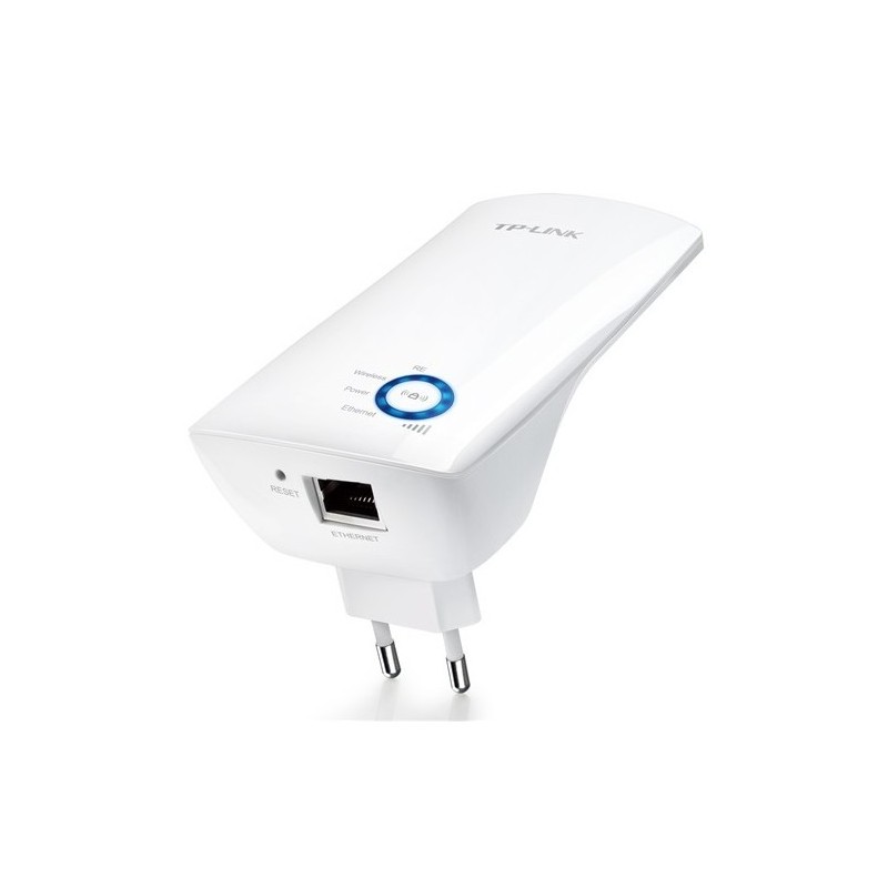 Repetidor WIFI 2.4GHz, 300mbps, 20dBm, x1 antena interna, x1 10/100