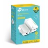 Kit PLC WIFI 2.4Ghz: x1 TL-WPA4220 (x2 10/100, WIFI 300mbps), x1 TL-PA4010 (x1 10/100). Cobertura 300 metros