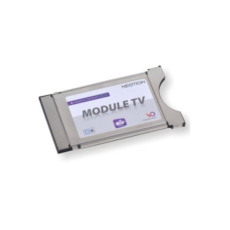 PCMCIA para canales TV satélite en Viacces. VIACCES NEOTION