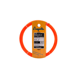 Guía pasa cables 12 metros y 4,5mm. Poliéster trenzado monofilamento. Color naranja