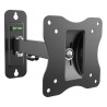 Soporte TV de pared 10-23", hasta 15kg, Giro 90, distancia pared 67-365mm