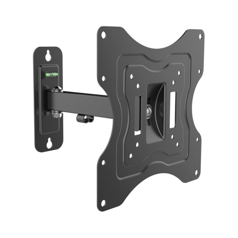 Soporte TV de pared 23-42", hasta 15kg, Giro +-180, distancia de pared 65-240mm, con brazo.