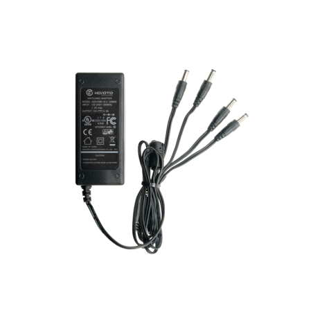 Fuente de alimentación 12V/5A. 4 salidas