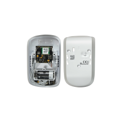 Detector de movimiento PIR doble tecnología , inalámbrico, anti-mascotas hasta 12mts, Grado 2 . Uso interior