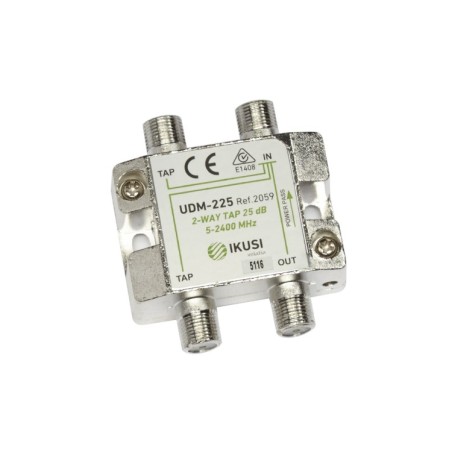 Derivador 2 salidas. 25dB. Plantas 6-7