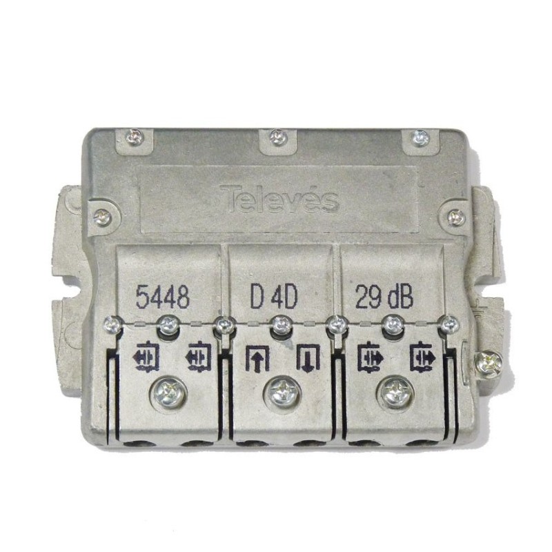 Derivador 4 salidas. 29dB. Planta 8-10