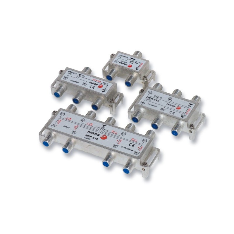 Derivador 2 salidas. 20dB. Plantas 4-5