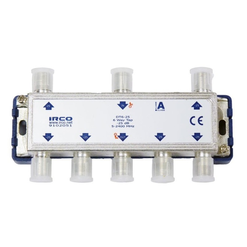 Derivador 4 salidas. 25dB. Plantas 6-7