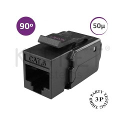 Keystone CAT 6 UTP 90, Tooless (sin herramientas)