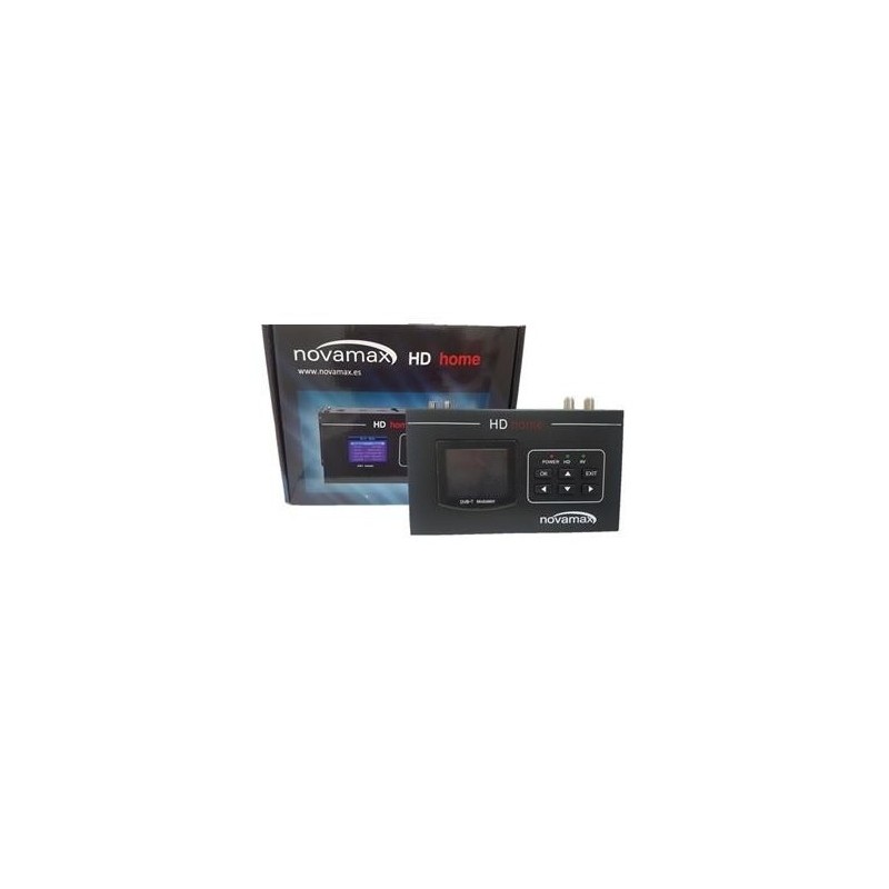 Modulador UHF/VHF HD 1080p, 85dB, 76-113dBu, MER: +34dB. Pantalla LCD y USB