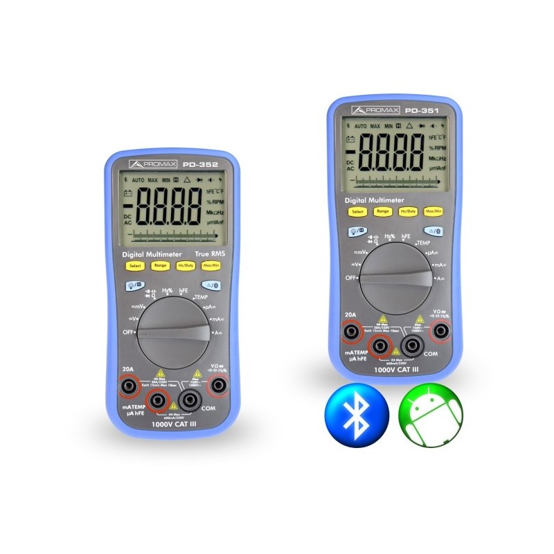 Multímetros digitales con RMS