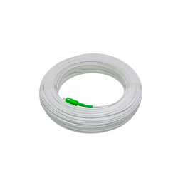 Pigtail de interior G657A2 SC/APC, 40mts, color blanco