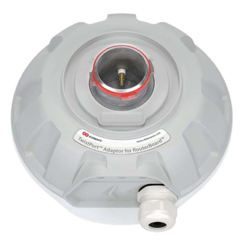 Adaptador Twistport de conexión RB91x, RB71x, RB4xx, RBM11 y antena RF-Elements