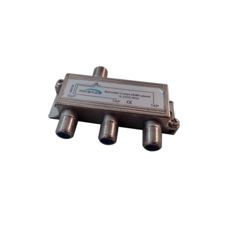 Derivador 2 líneas, 25dB, 5-2400Mhz