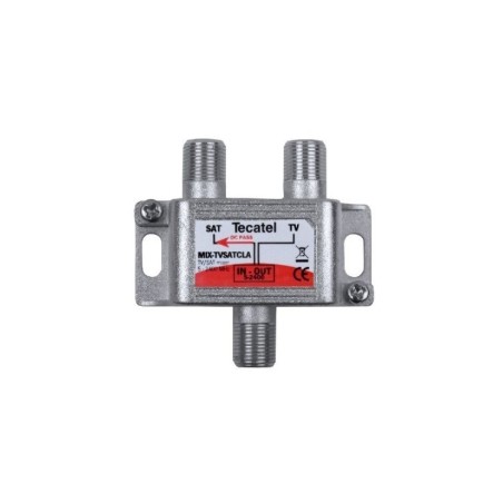 Mezclador RF/SAT, con conector F