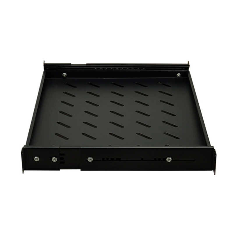 Bandeja deslizante 1U de F350mm para rack 19"  de F600mm