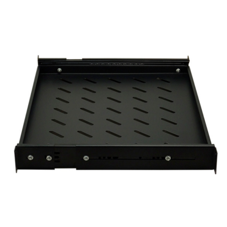 Bandeja deslizante 1U de F350mm para rack 19"  de F600mm