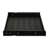 Bandeja deslizante 1U de F350mm para rack 19"  de F600mm