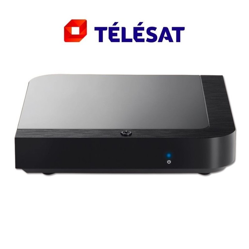 Receptor SAT (S2)+ Tarjeta Telesat, FULL HD, H.265, Wifi integrado y PVR