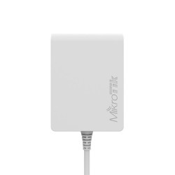 PWR-LINE con microUSB (1.5mts) para conectar junto a HAP y usar como PLC.