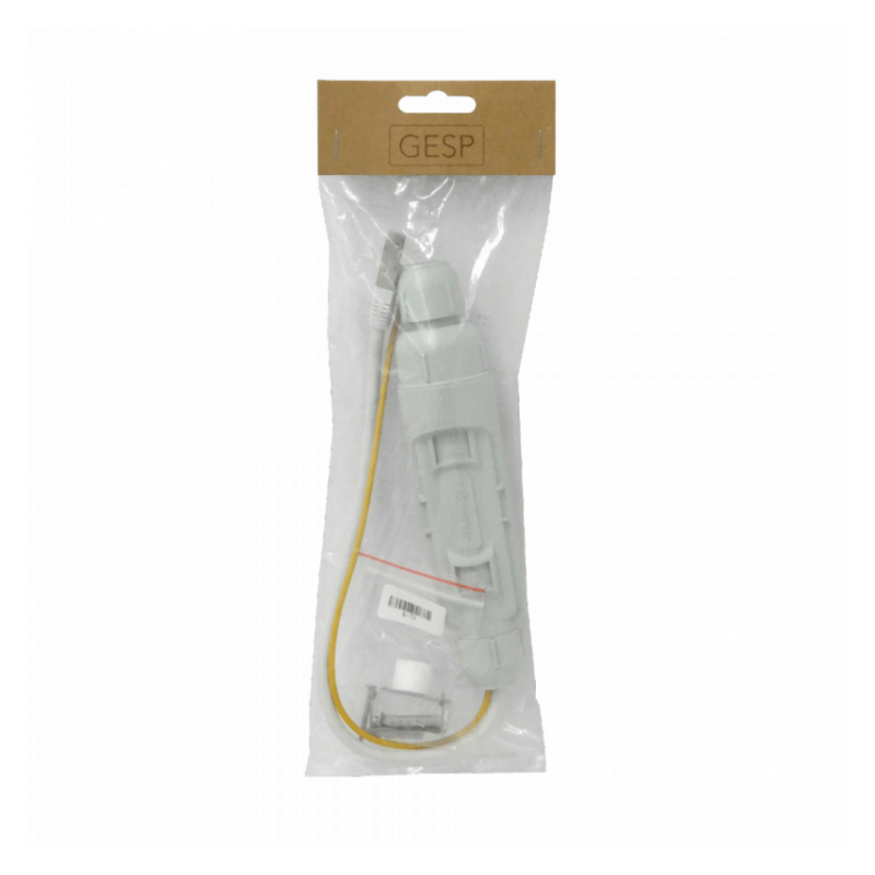 Protector de sobre tensiones Gigabit Ethernet para proteger la red de la iluminación o daños por sobretensiones.