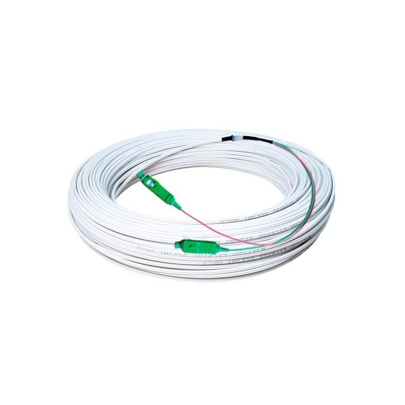 Pigtail de interior Duplex de 80Mts SC/APC, LSZH,4.0mm, G657A2