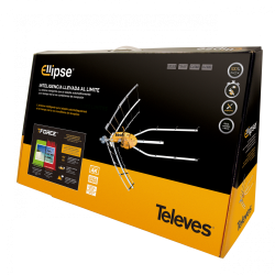 Antena Terrestre ELLIPSE UHF C21-48, G 38dB BOSS ON. Embalaje Individual 1U. 148921