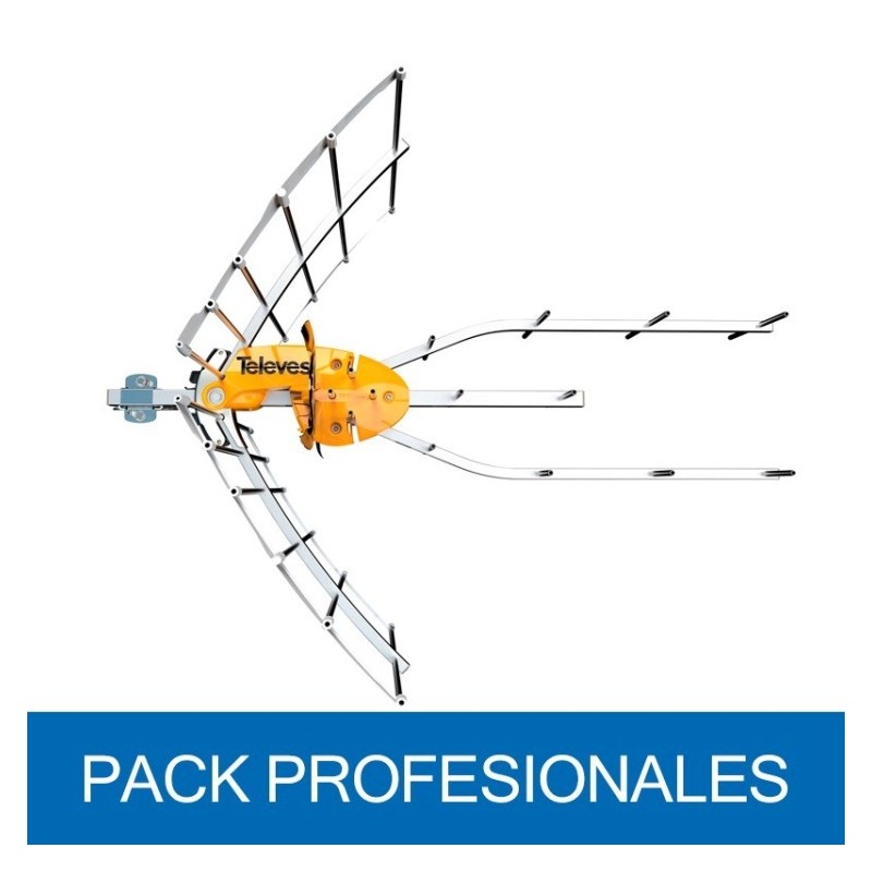 Antena Terrestre ELLIPSE UHF C21-48, G 38dB BOSS ON. Embalaje colectivo 8U. 148922