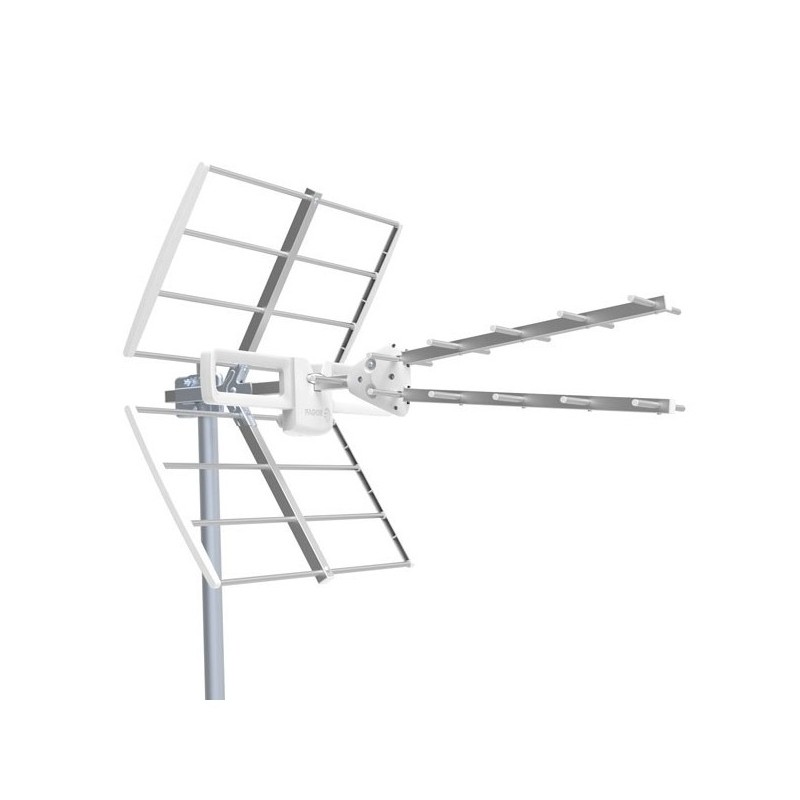 Antena 5G UHF pasiva. 14dB. C48. D/A 24dB